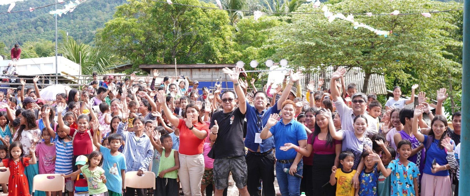 Children in a local school