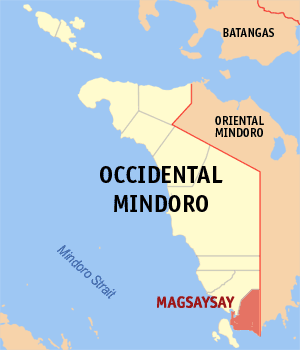 Map of Magsaysay